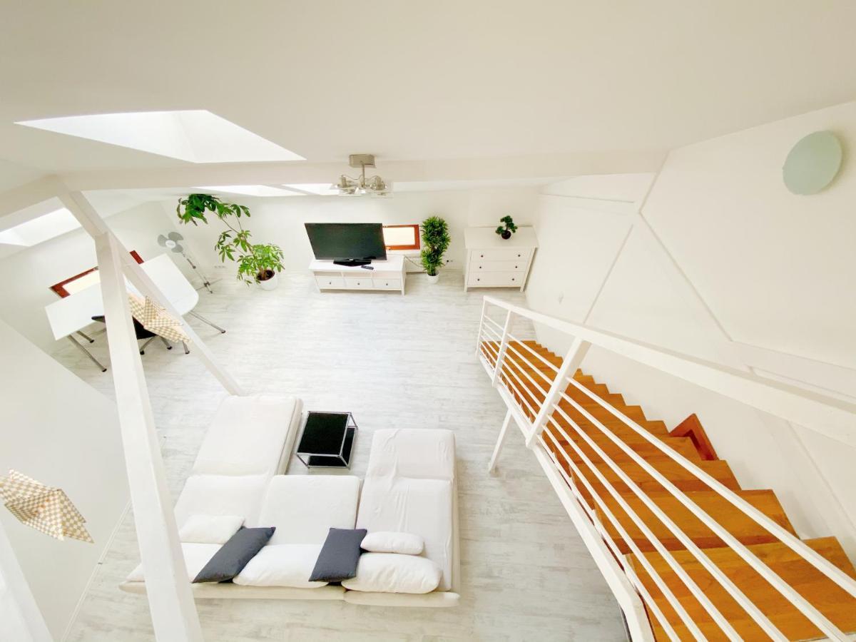 Loft With Rooftop And Free Parking In Garage Appartement Budapest