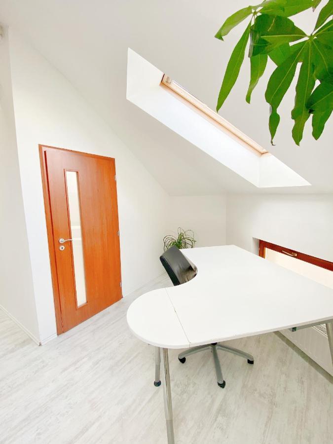 Loft With Rooftop And Free Parking In Garage Apartmán *